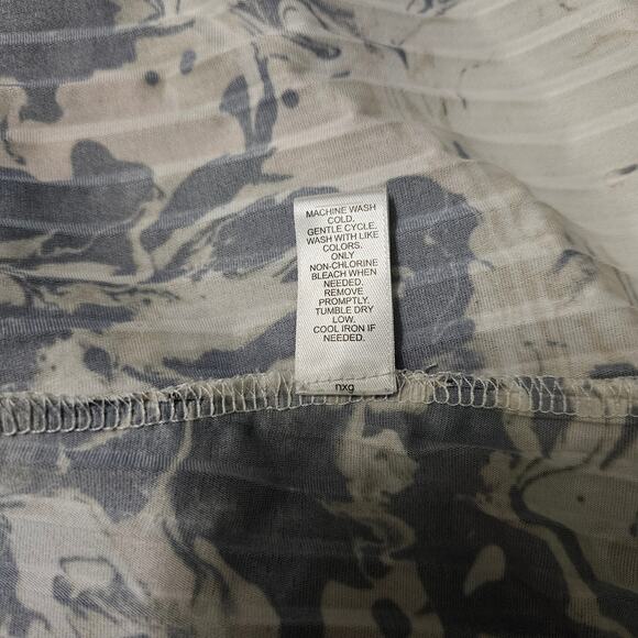 Cato Est. 1946 Pleated Top Size XL Long Sleeve Black Beige - Picture 5 of 7